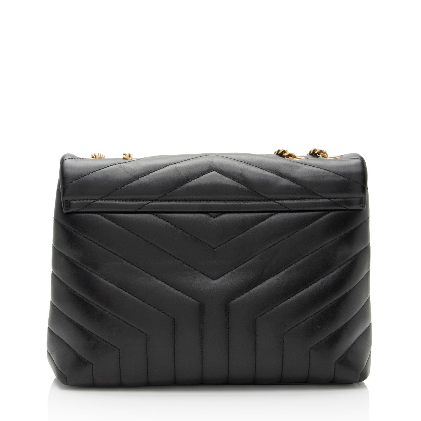 Saint Laurent Matelasse Calfskin Monogram LouLou Chain Medium Shoulder Bag ksqMxY