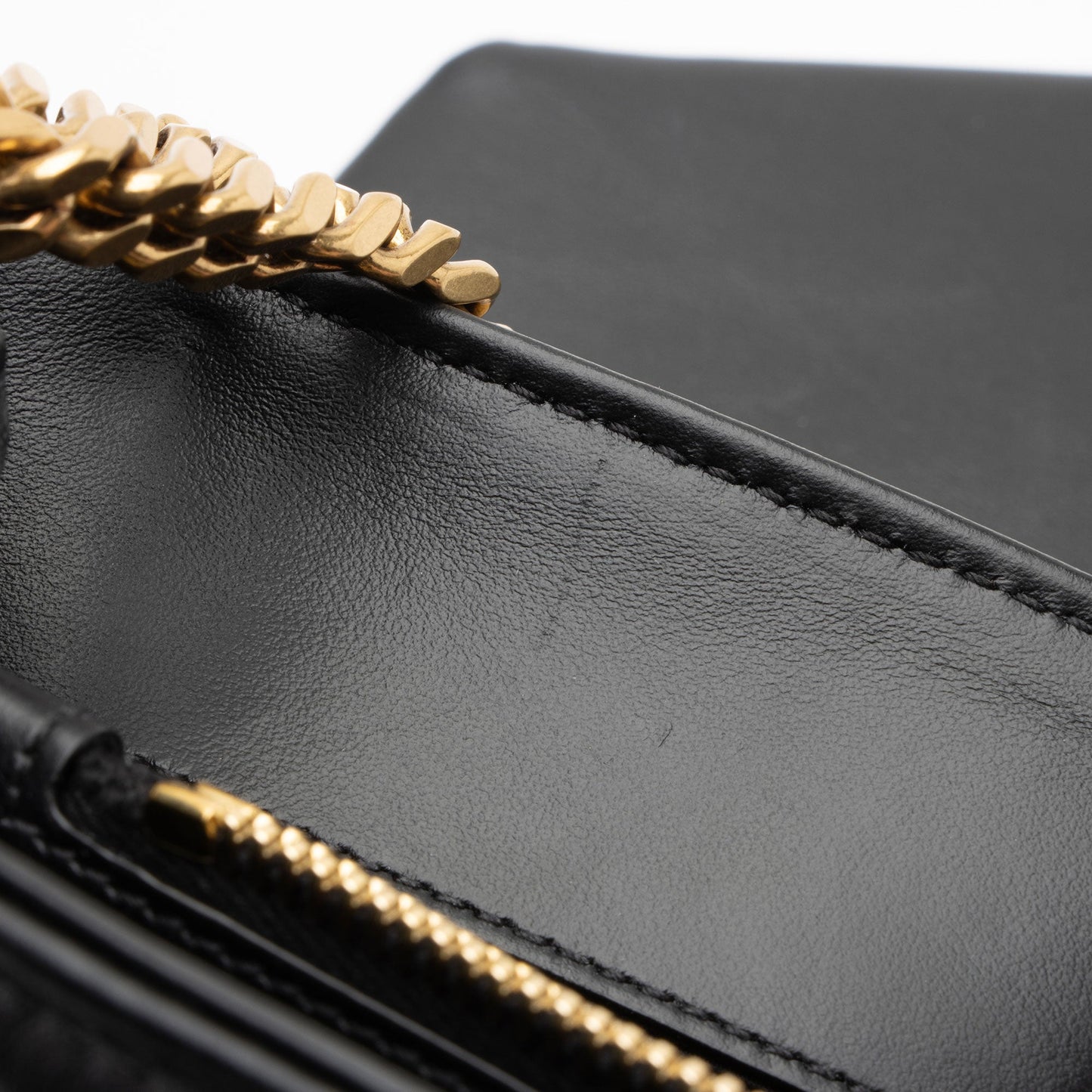 Saint Laurent Matelasse Calfskin Monogram LouLou Chain Medium Shoulder Bag ksqMxY