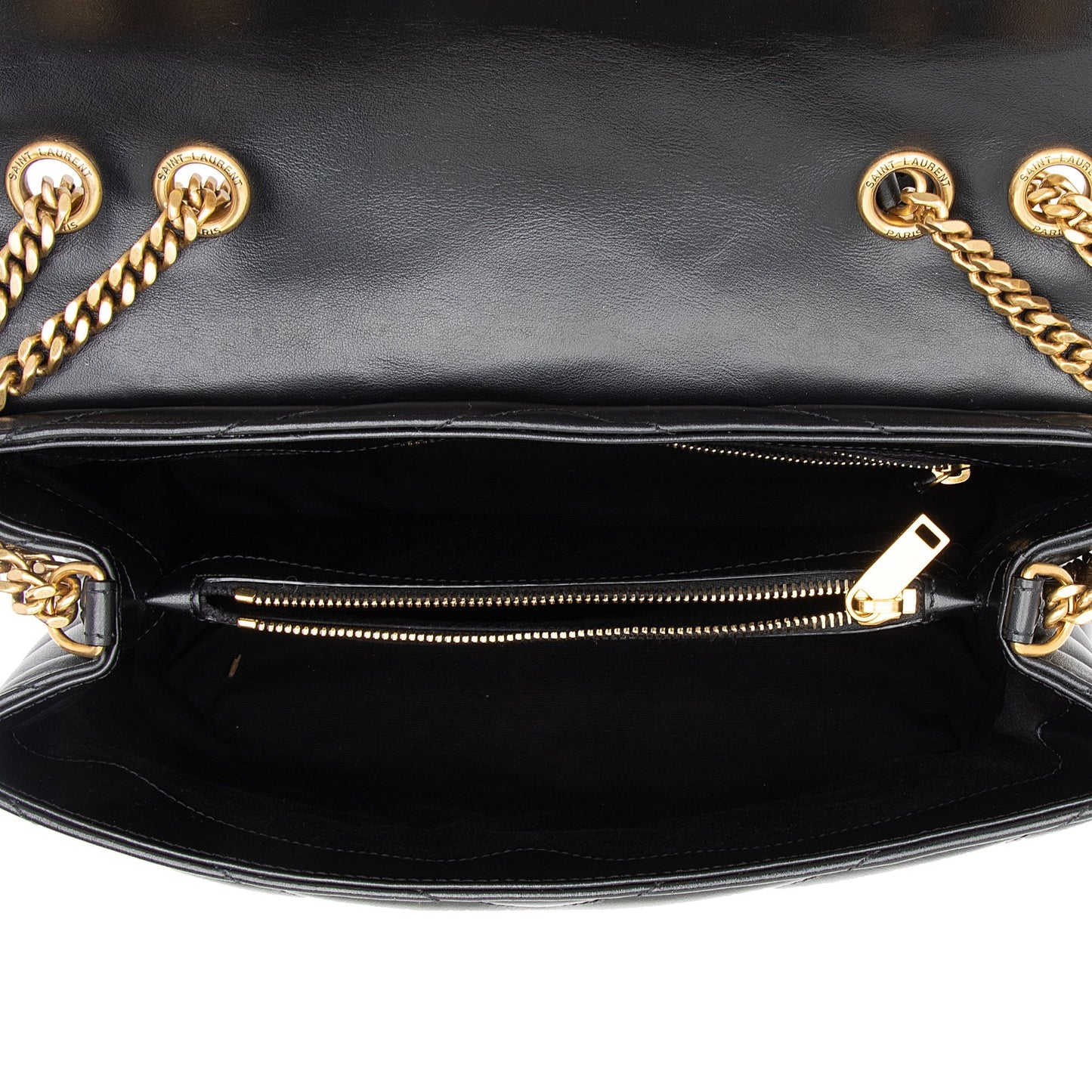 Saint Laurent Matelasse Calfskin Monogram LouLou Chain Medium Shoulder Bag sPEp1X