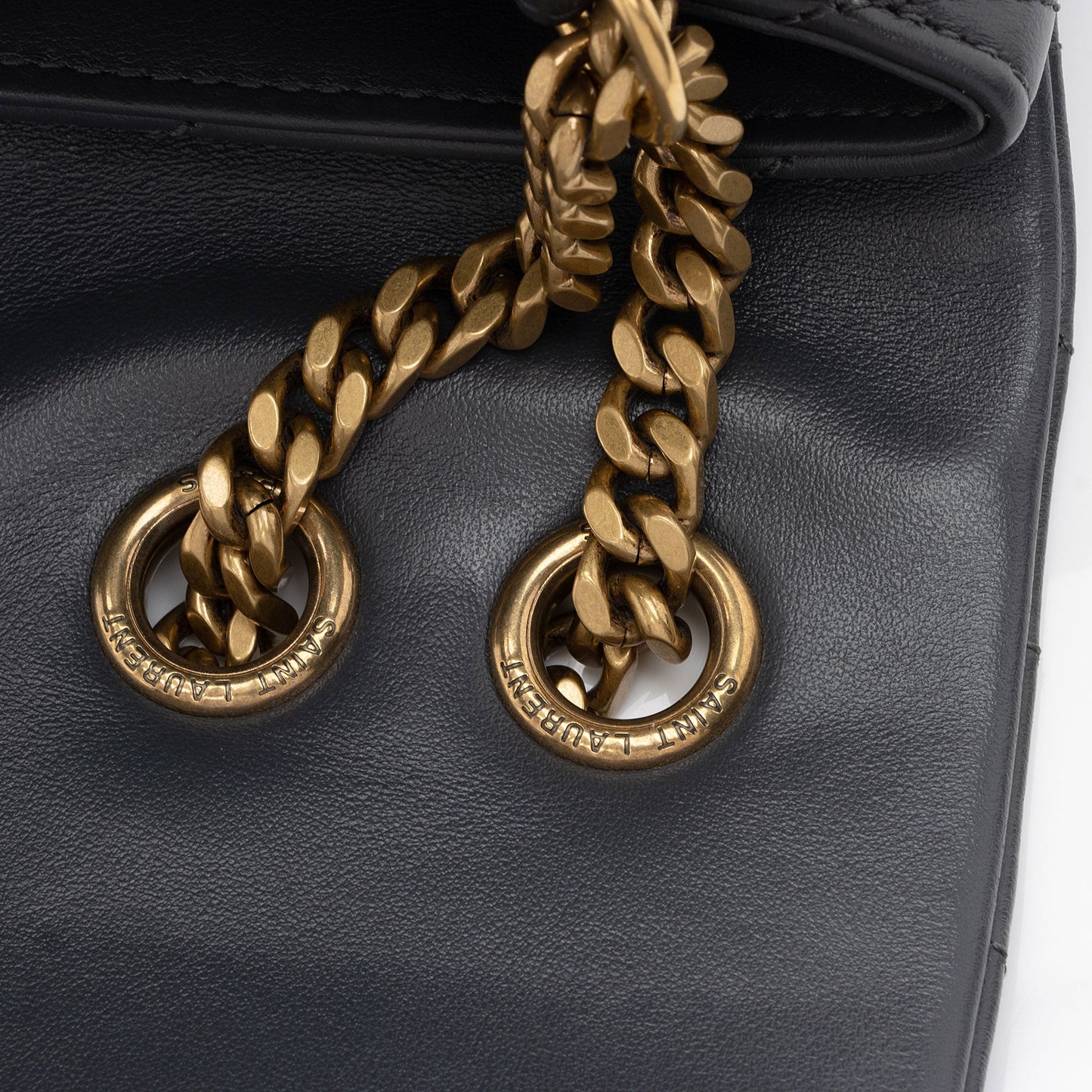 Saint Laurent Matelasse Calfskin Monogram LouLou Chain Medium Shoulder Bag Q1vmZO