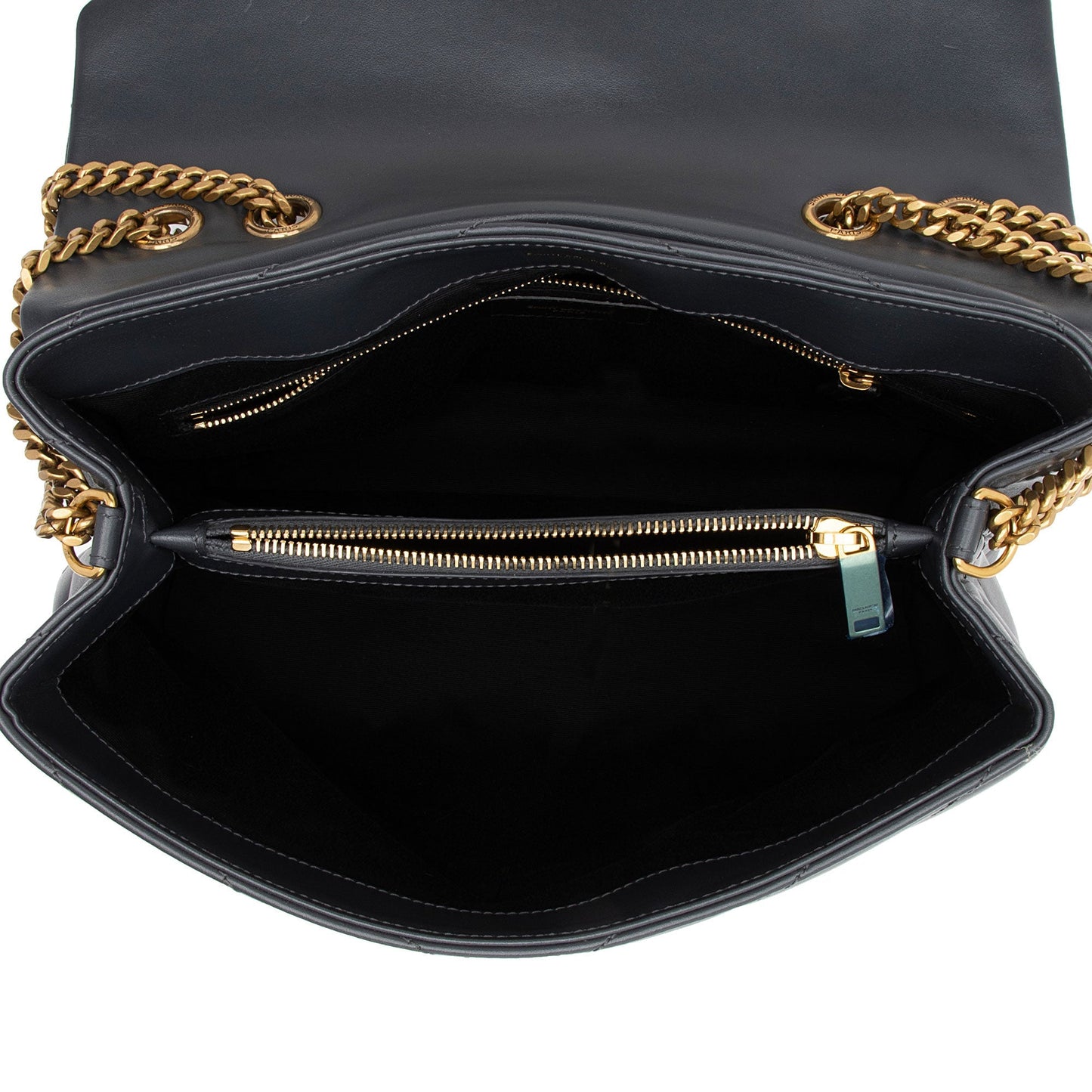 Saint Laurent Matelasse Calfskin Monogram LouLou Chain Medium Shoulder Bag Q1vmZO