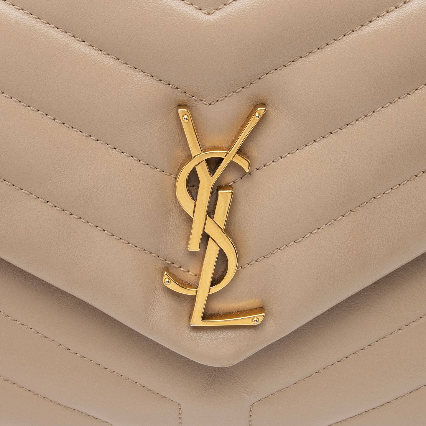 Saint Laurent Matelasse Calfskin Monogram LouLou Chain Medium Shoulder Bag pCCeab