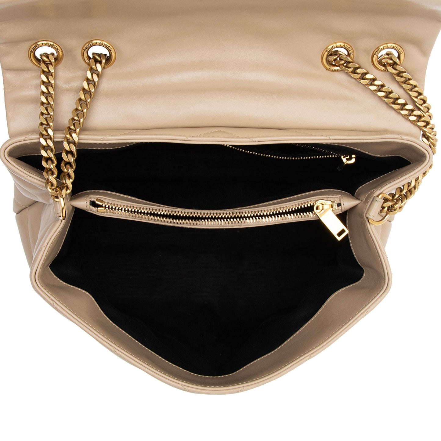 Saint Laurent Matelasse Calfskin Monogram LouLou Chain Medium Shoulder Bag pCCeab