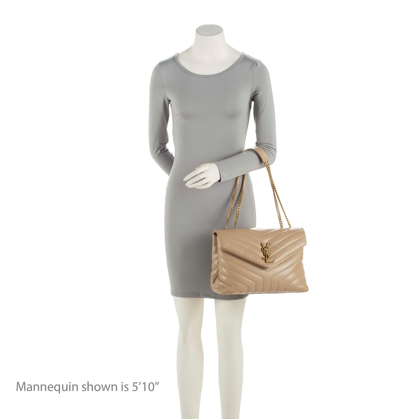 Saint Laurent Matelasse Calfskin Monogram LouLou Chain Medium Shoulder Bag pCCeab