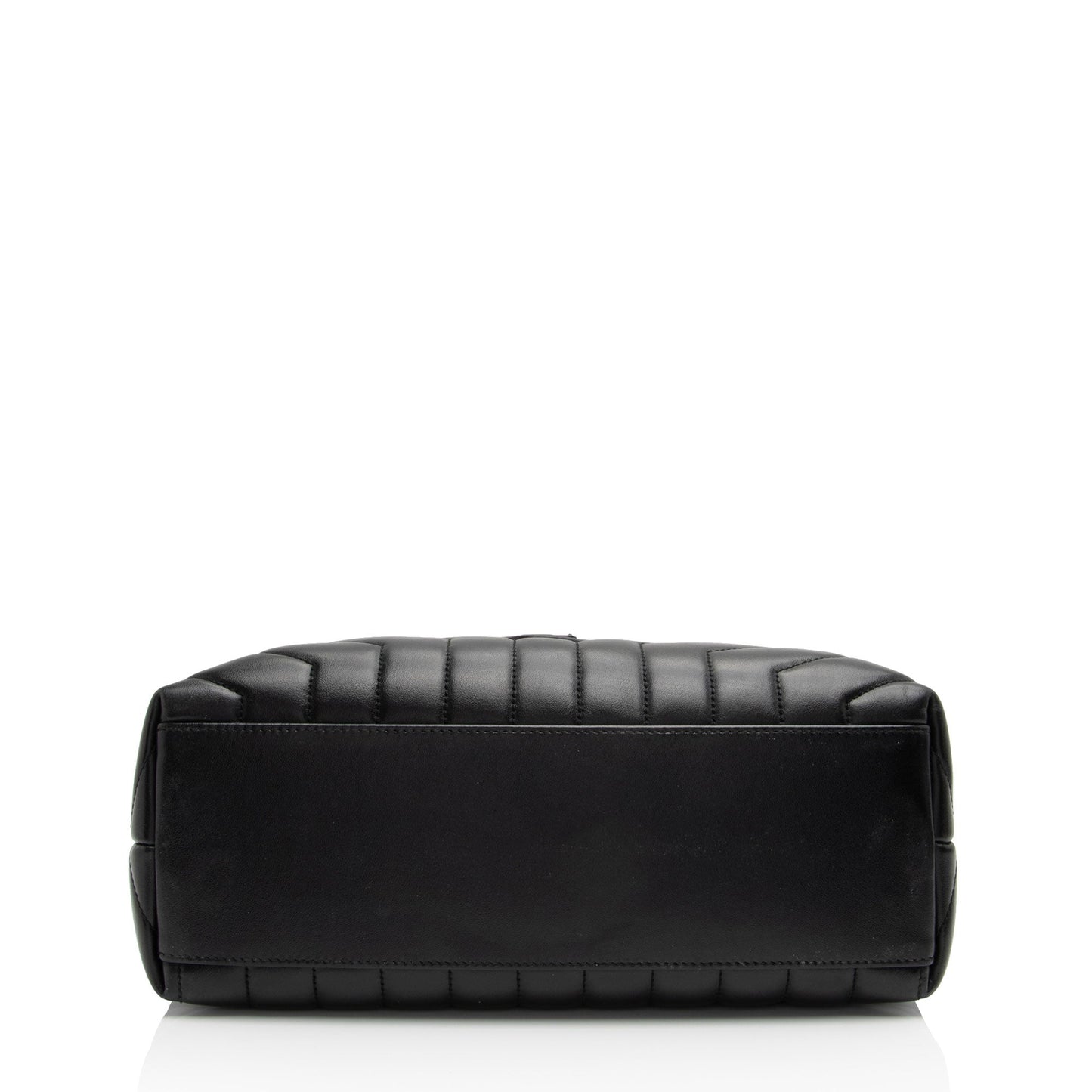 Saint Laurent Matelasse Calfskin Monogram LouLou Chain Medium Shoulder Bag SaVb1o