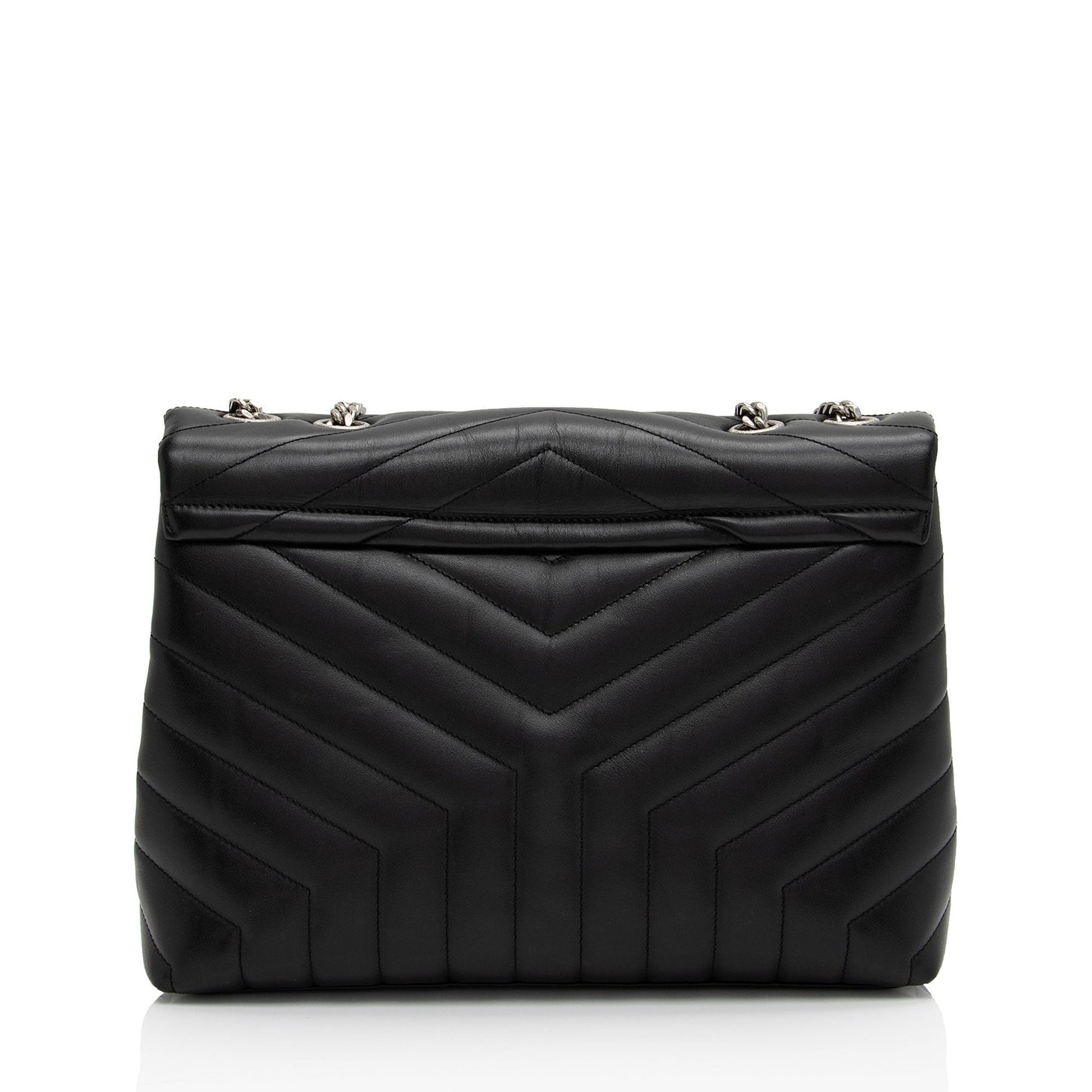 Saint Laurent Matelasse Calfskin Monogram LouLou Chain Medium Shoulder Bag 3CcYFQ