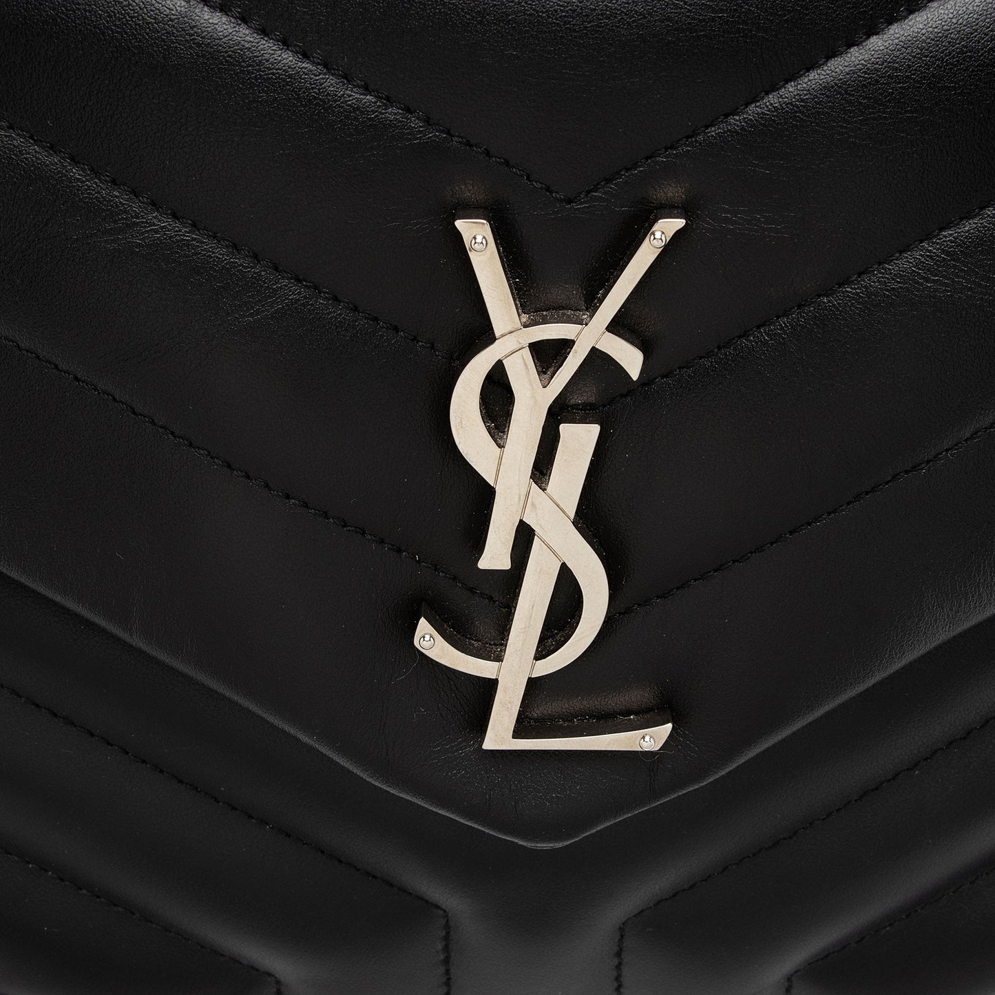 Saint Laurent Matelasse Calfskin Monogram LouLou Chain Medium Shoulder Bag 3CcYFQ