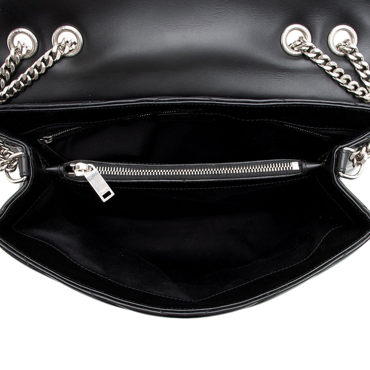 Saint Laurent Matelasse Calfskin Monogram LouLou Chain Medium Shoulder Bag nVNU3H