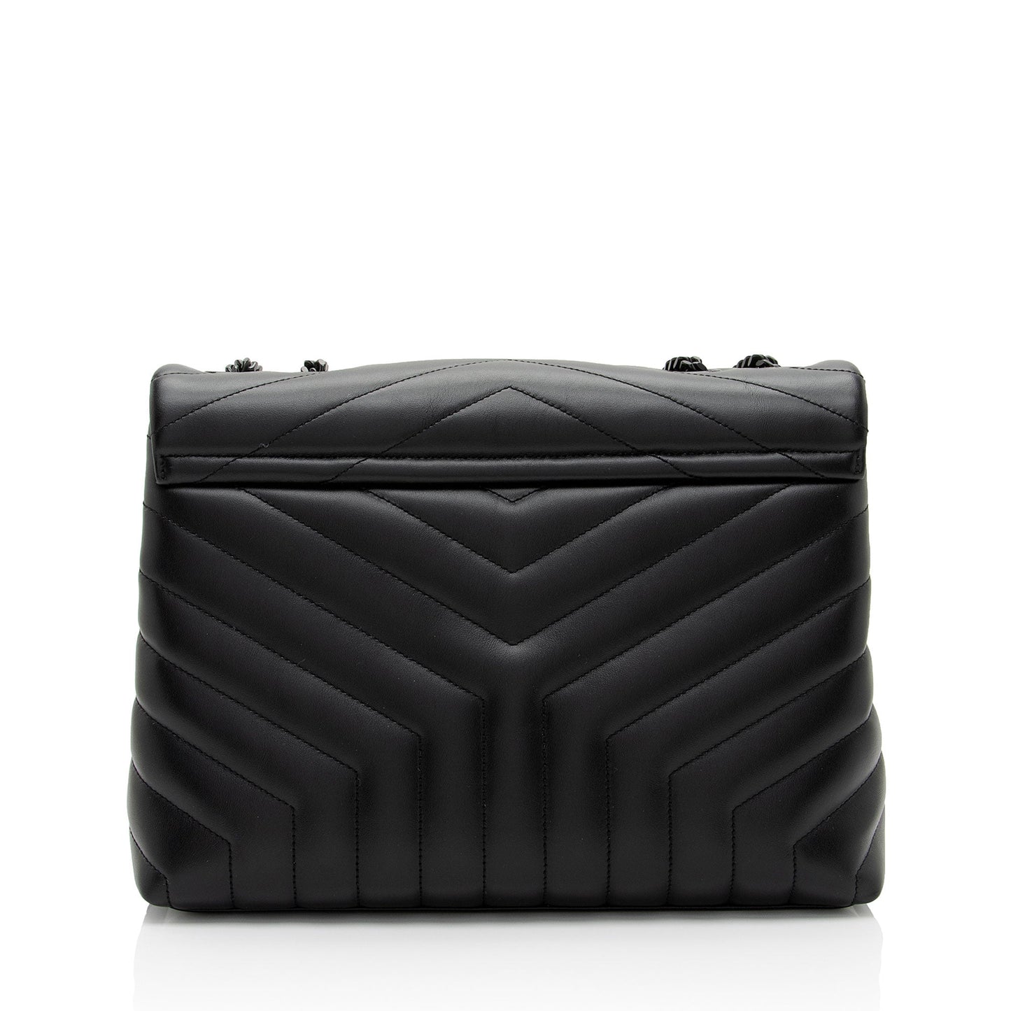 Saint Laurent Matelasse Calfskin Monogram LouLou Chain Medium Shoulder Bag lzCev2
