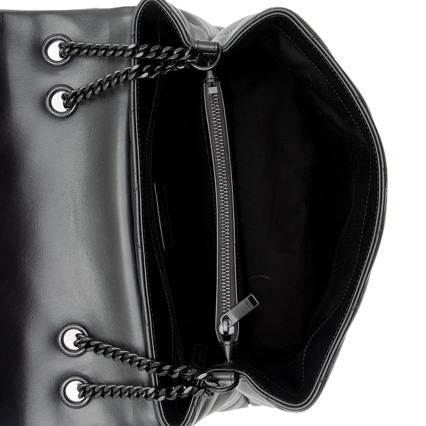 Saint Laurent Matelasse Calfskin Monogram LouLou Chain Medium Shoulder Bag lzCev2