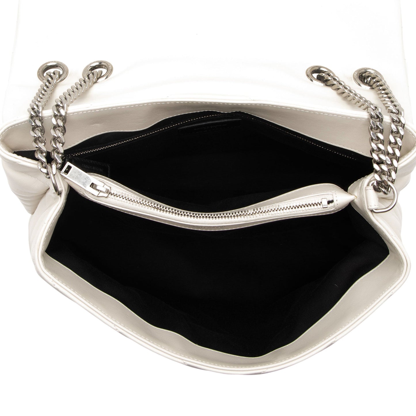 Saint Laurent Matelasse Calfskin Monogram LouLou Chain Medium Shoulder Bag p5hSxF