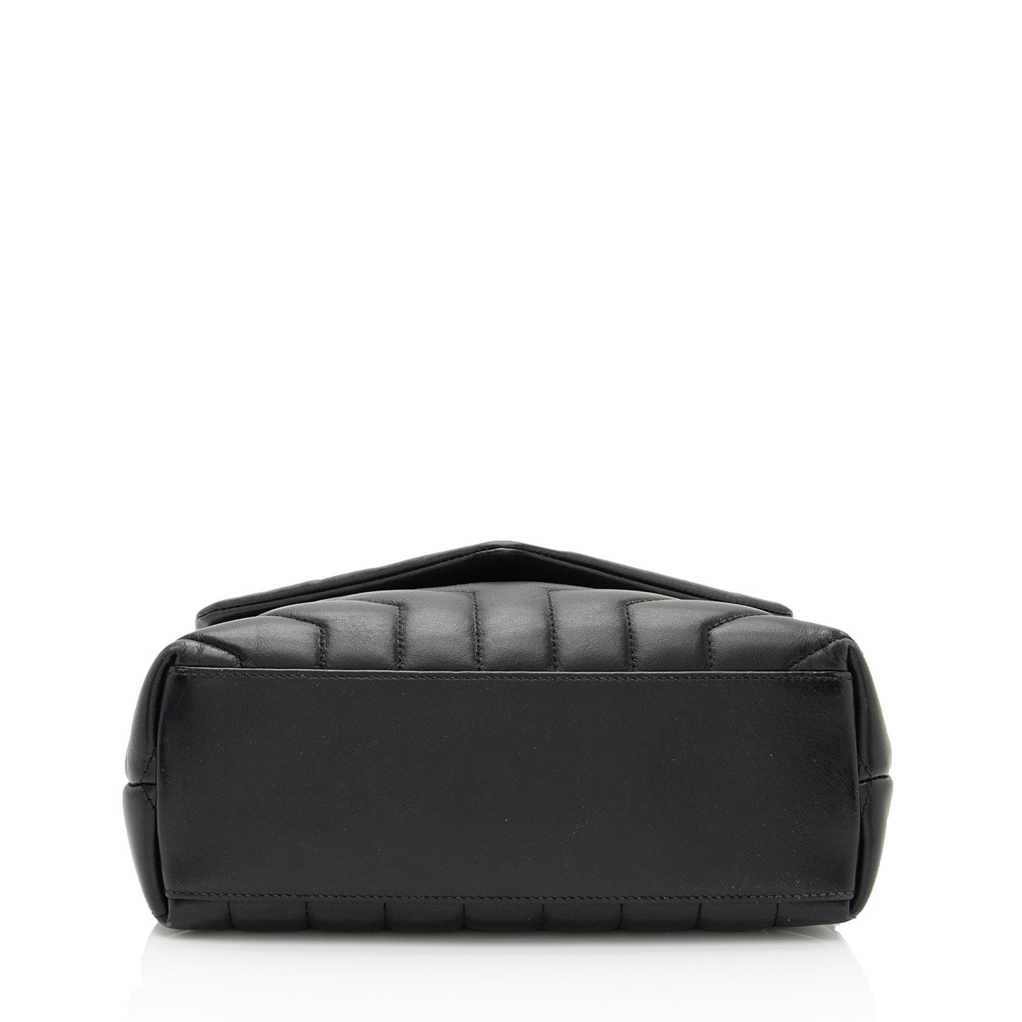 Saint Laurent Matelasse Calfskin Monogram LouLou Chain Small Crossbody Bag s725vF