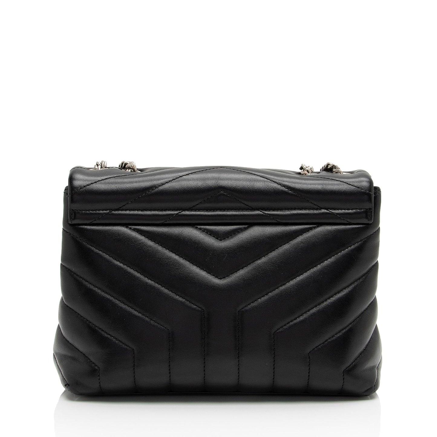 Saint Laurent Matelasse Calfskin Monogram LouLou Chain Small Crossbody Bag XeDlWE