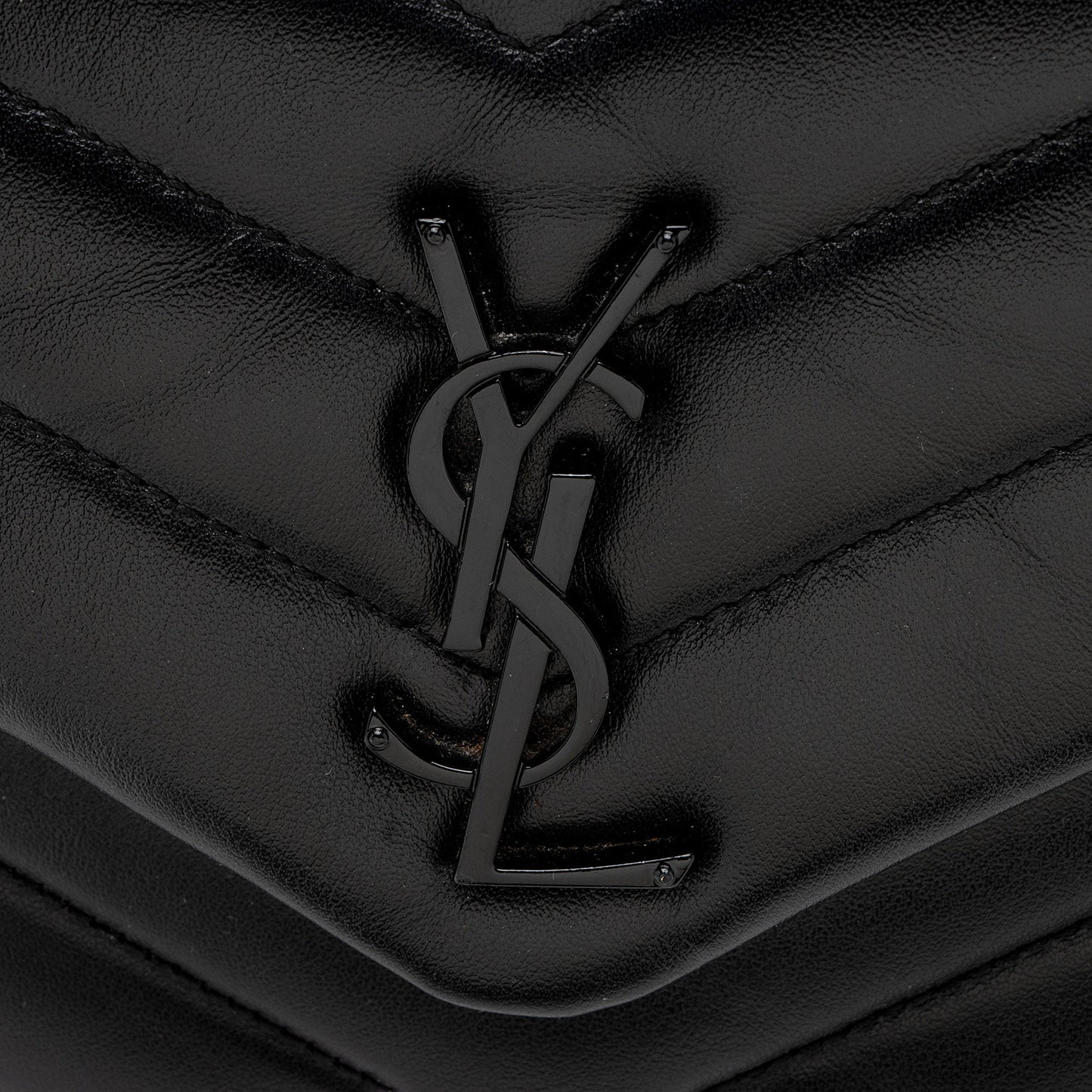 Saint Laurent Matelasse Calfskin Monogram LouLou Chain Small Crossbody acKu6w