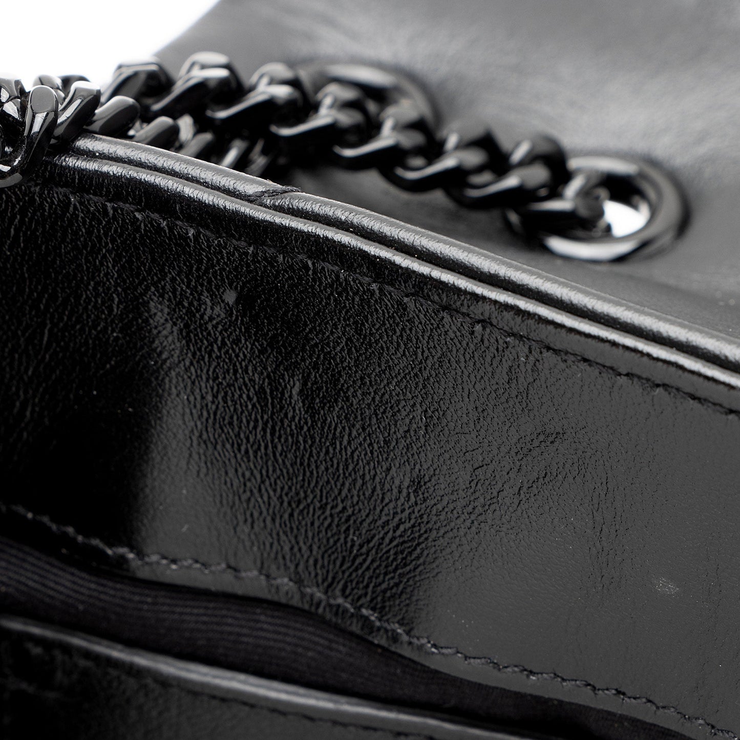 Saint Laurent Matelasse Calfskin Monogram LouLou Chain Small Crossbody acKu6w