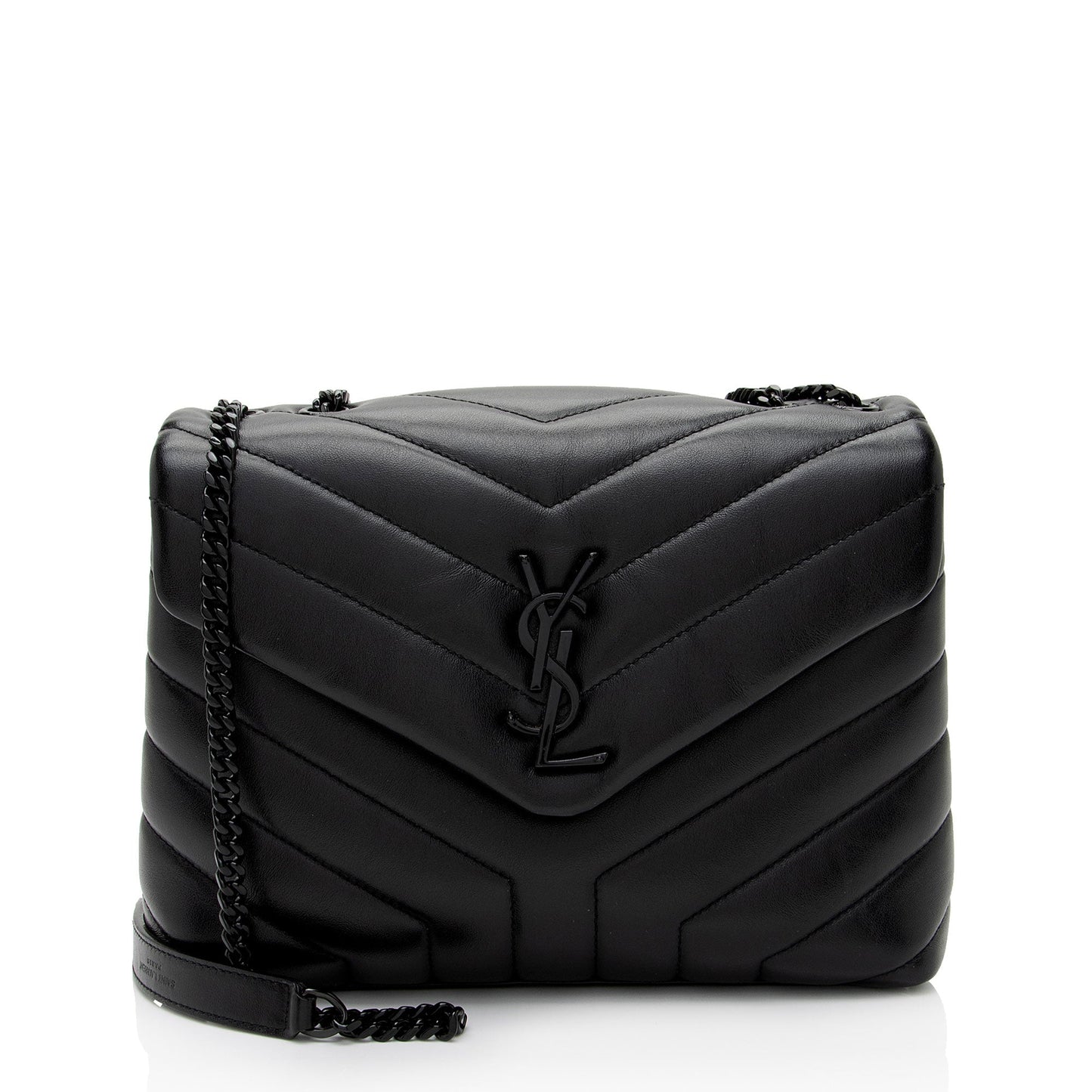 Saint Laurent Matelasse Calfskin Monogram LouLou Chain Small Crossbody acKu6w
