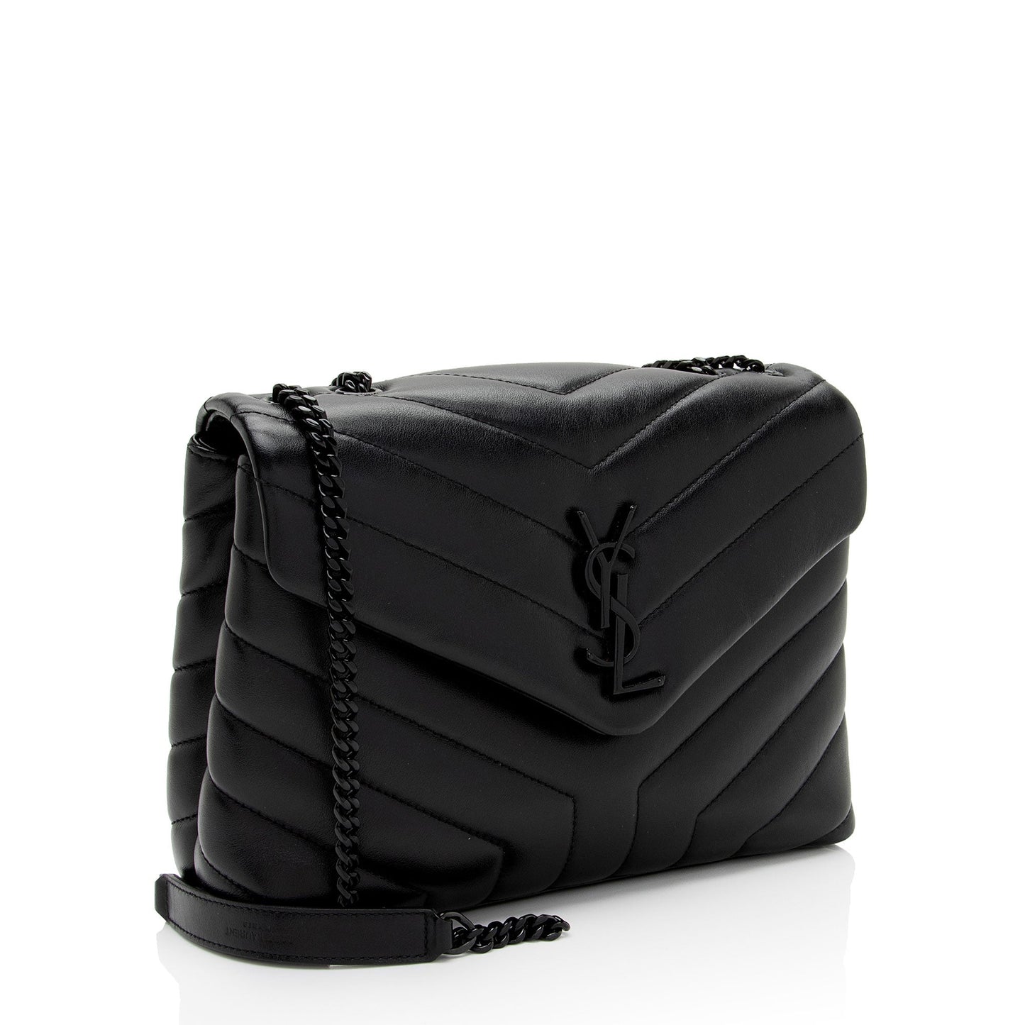 Saint Laurent Matelasse Calfskin Monogram LouLou Chain Small Crossbody acKu6w