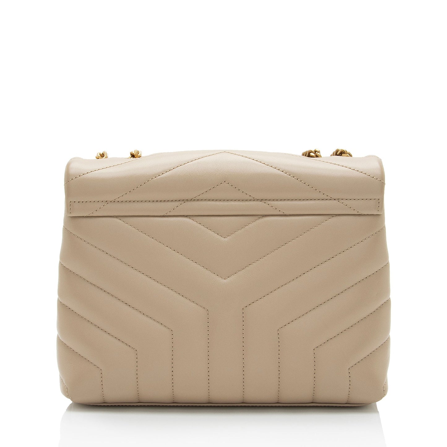 Saint Laurent Matelasse Calfskin Monogram LouLou Chain Small Crossbody XSfoNV