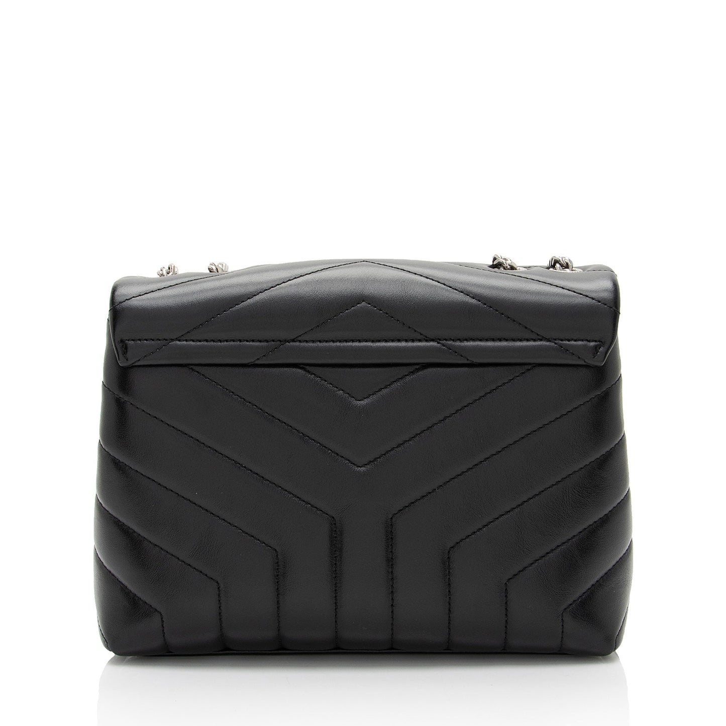 Saint Laurent Matelasse Calfskin Monogram LouLou Chain Small Crossbody 2881qg