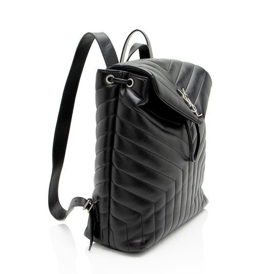 Saint Laurent Matelasse Calfskin Monogram LouLou Medium Backpack m1rXfW