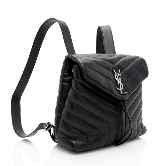 Saint Laurent Matelasse Calfskin Monogram LouLou Small Backpack HvZDX3