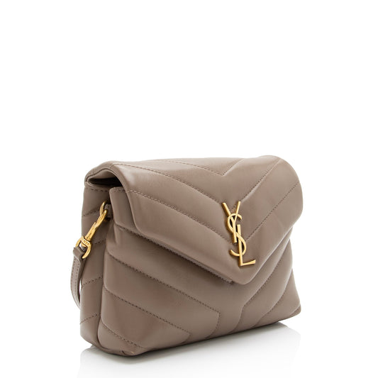 Saint Laurent Matelasse Calfskin Monogram LouLou Toy Crossbody Bag 23329