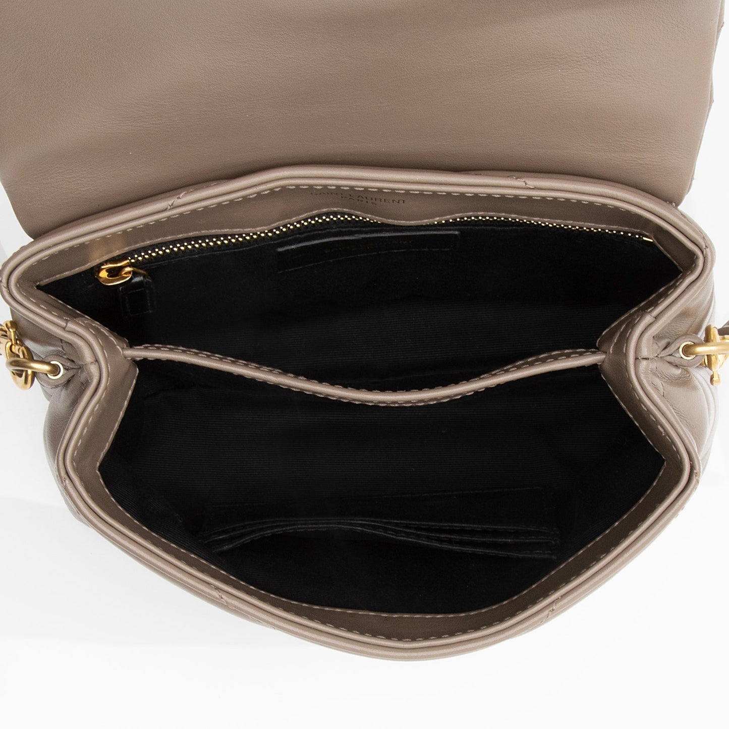 Saint Laurent Matelasse Calfskin Monogram LouLou Toy Crossbody Bag vkCgCs