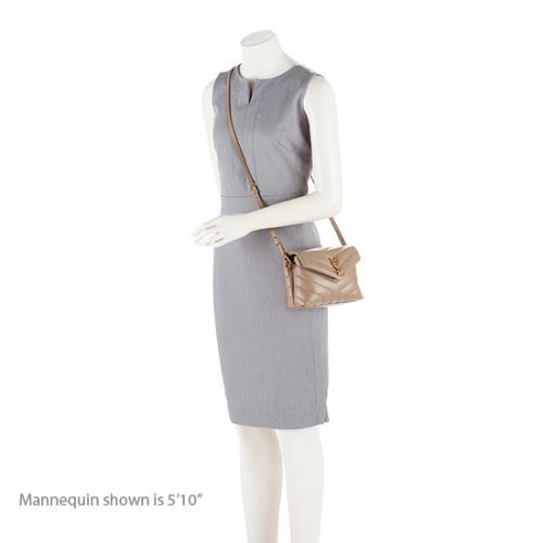 Saint Laurent Matelasse Calfskin Monogram LouLou Toy Crossbody Bag vkCgCs