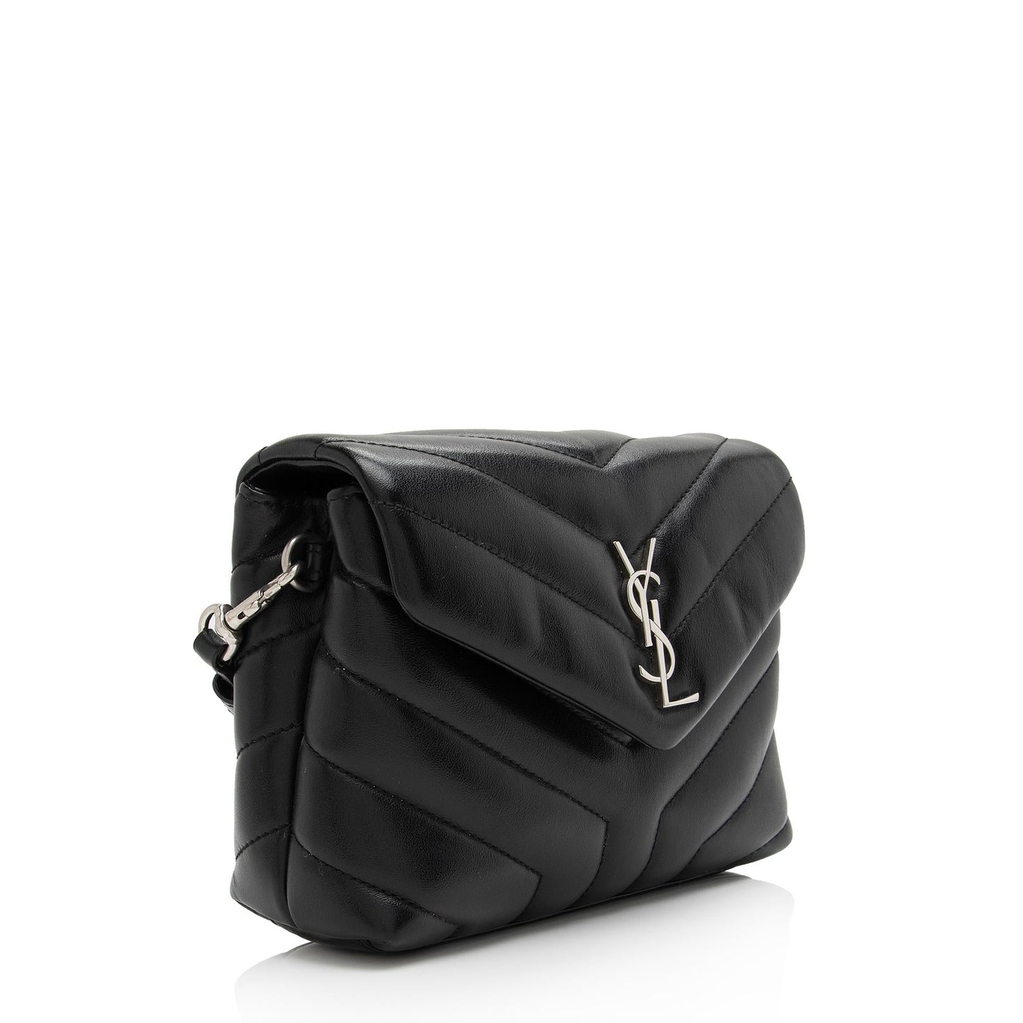 Saint Laurent Matelasse Calfskin Monogram LouLou Toy Crossbody Bag 3Lqn8O