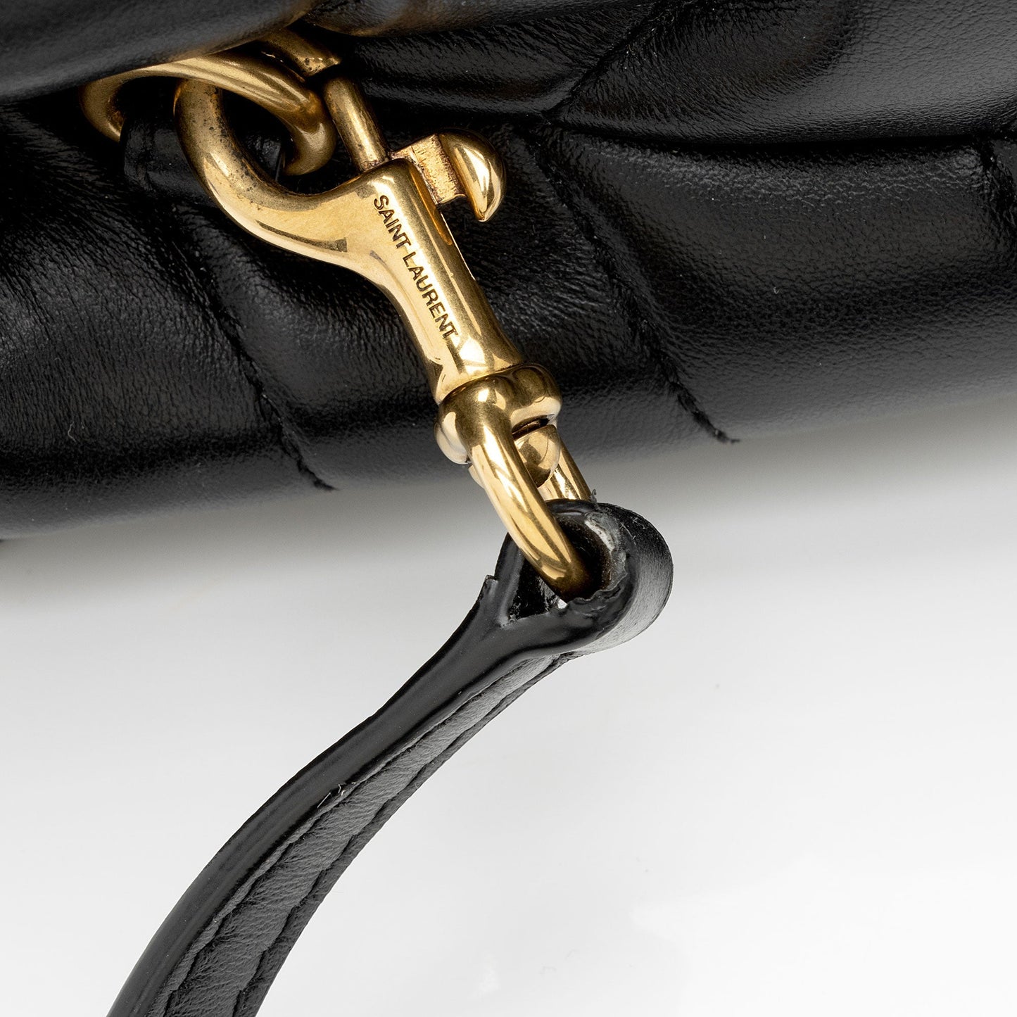 Saint Laurent Matelasse Calfskin Monogram LouLou Toy Crossbody Bag 8TLGZ0