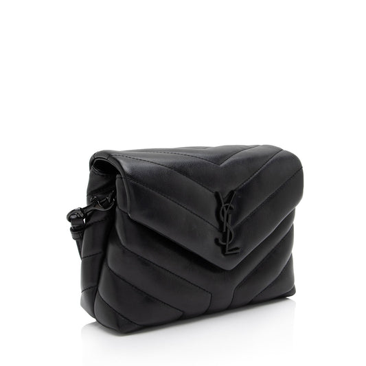 Saint Laurent Matelasse Calfskin Monogram LouLou Toy Crossbody mABiaH