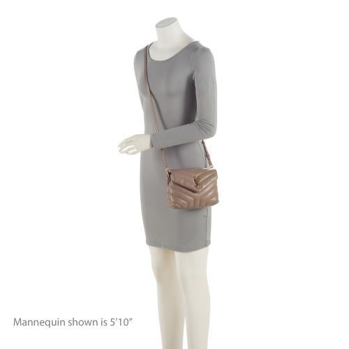 Saint Laurent Matelasse Calfskin Monogram LouLou Toy Crossbody Bag ldIeOn