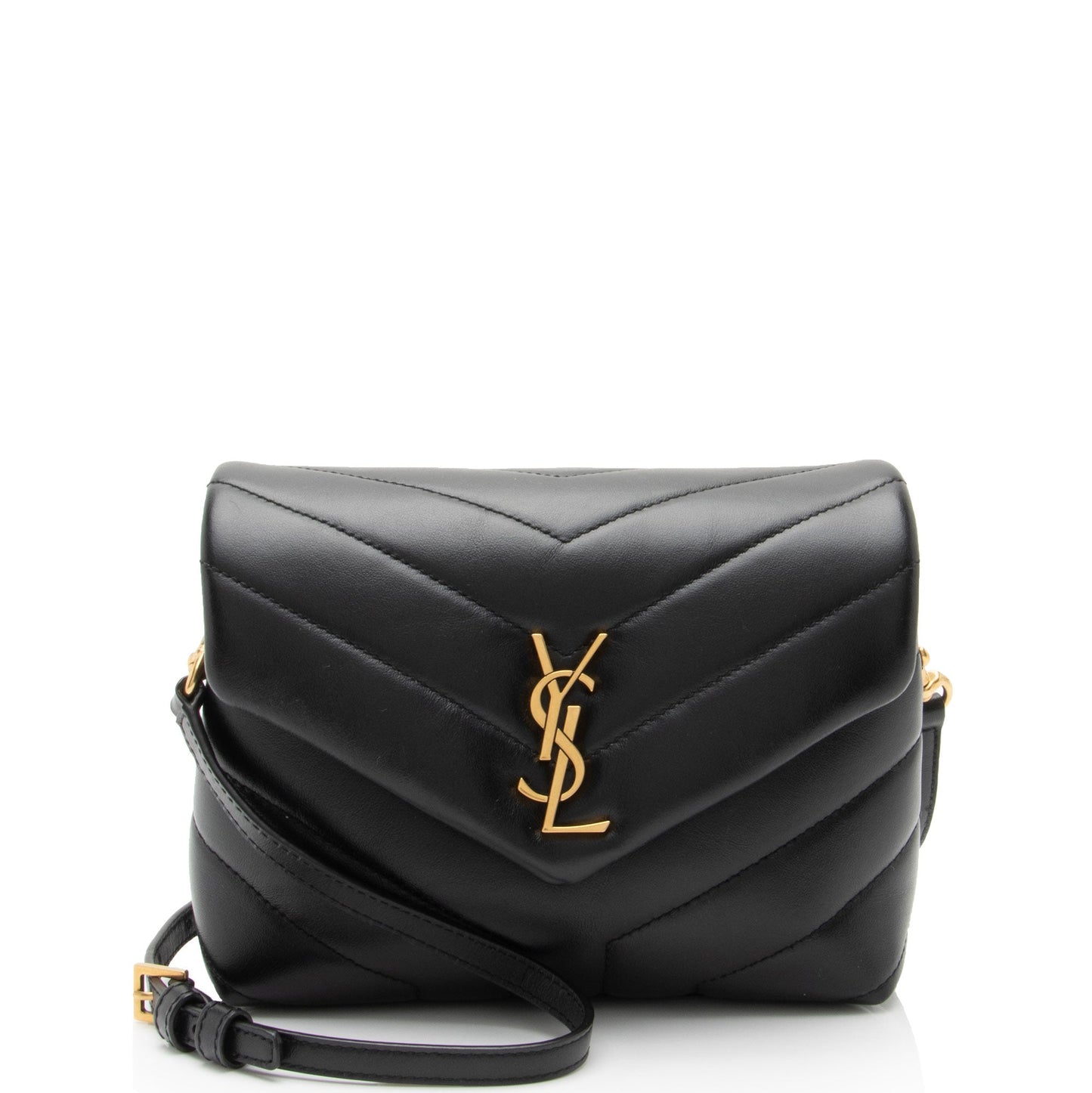 Saint Laurent Matelasse Calfskin Monogram LouLou Toy Crossbody Bag 4hU5Ge