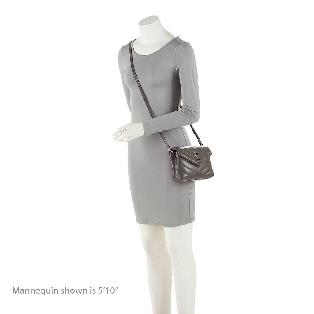 Saint Laurent Matelasse Calfskin Monogram LouLou Toy Crossbody I57Zyw