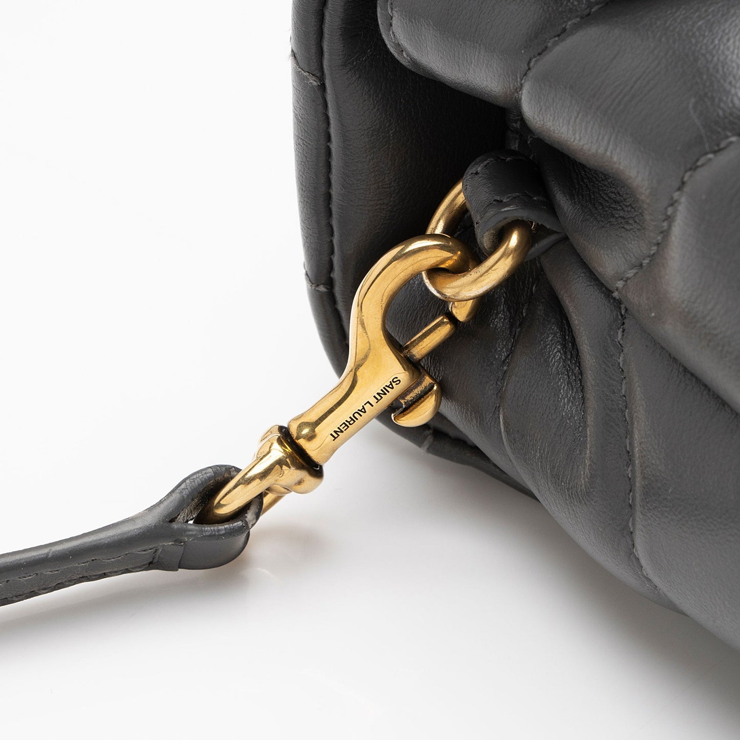Saint Laurent Matelasse Calfskin Monogram LouLou Toy Crossbody P5Bzym