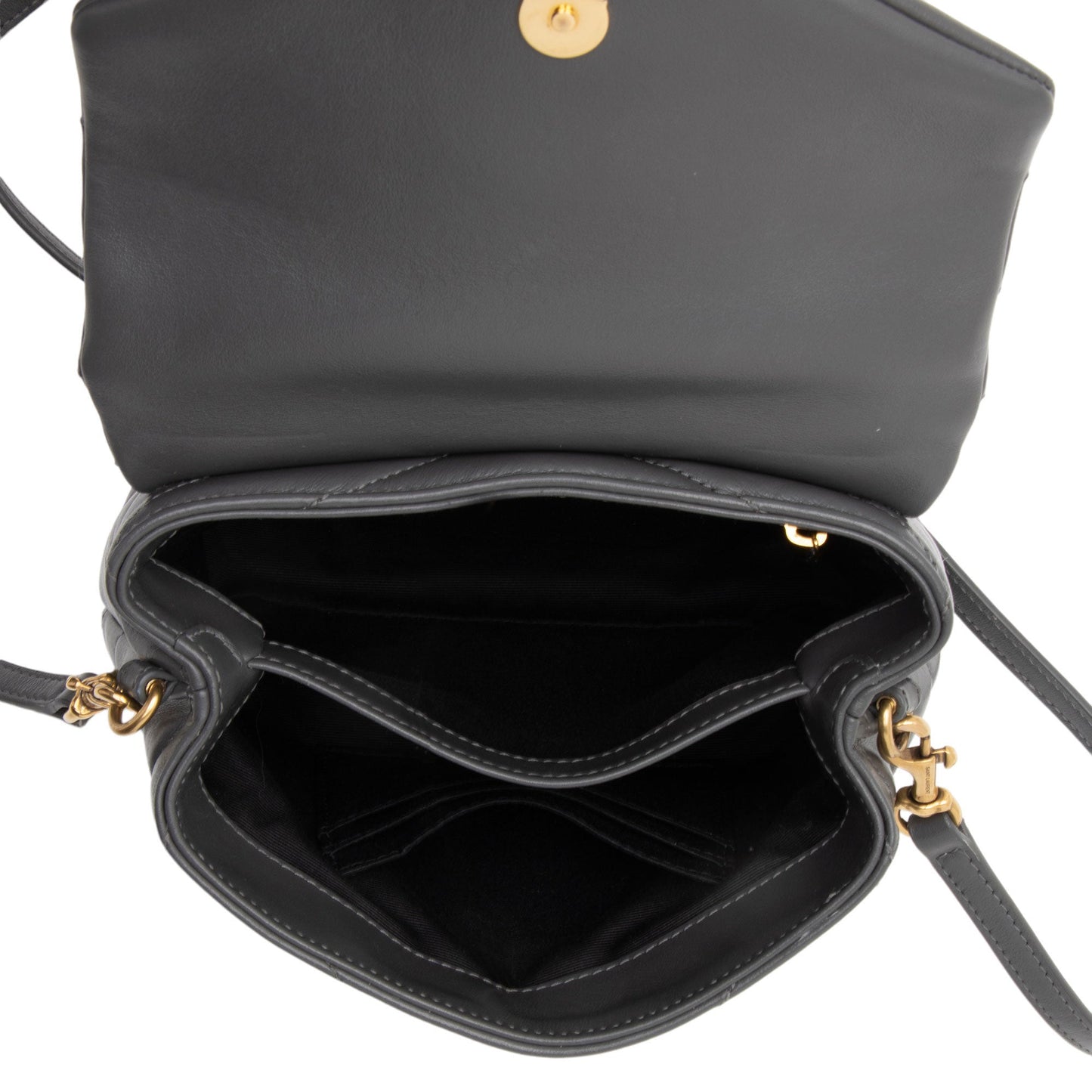 Saint Laurent Matelasse Calfskin Monogram LouLou Toy Crossbody P5Bzym