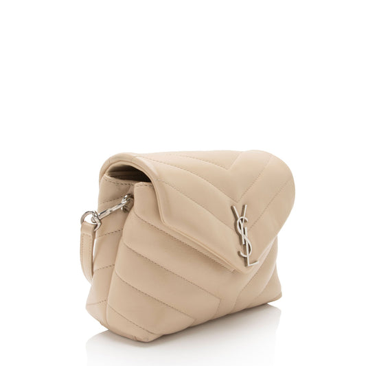 Saint Laurent Matelasse Calfskin Monogram LouLou Toy Crossbody arg7wt