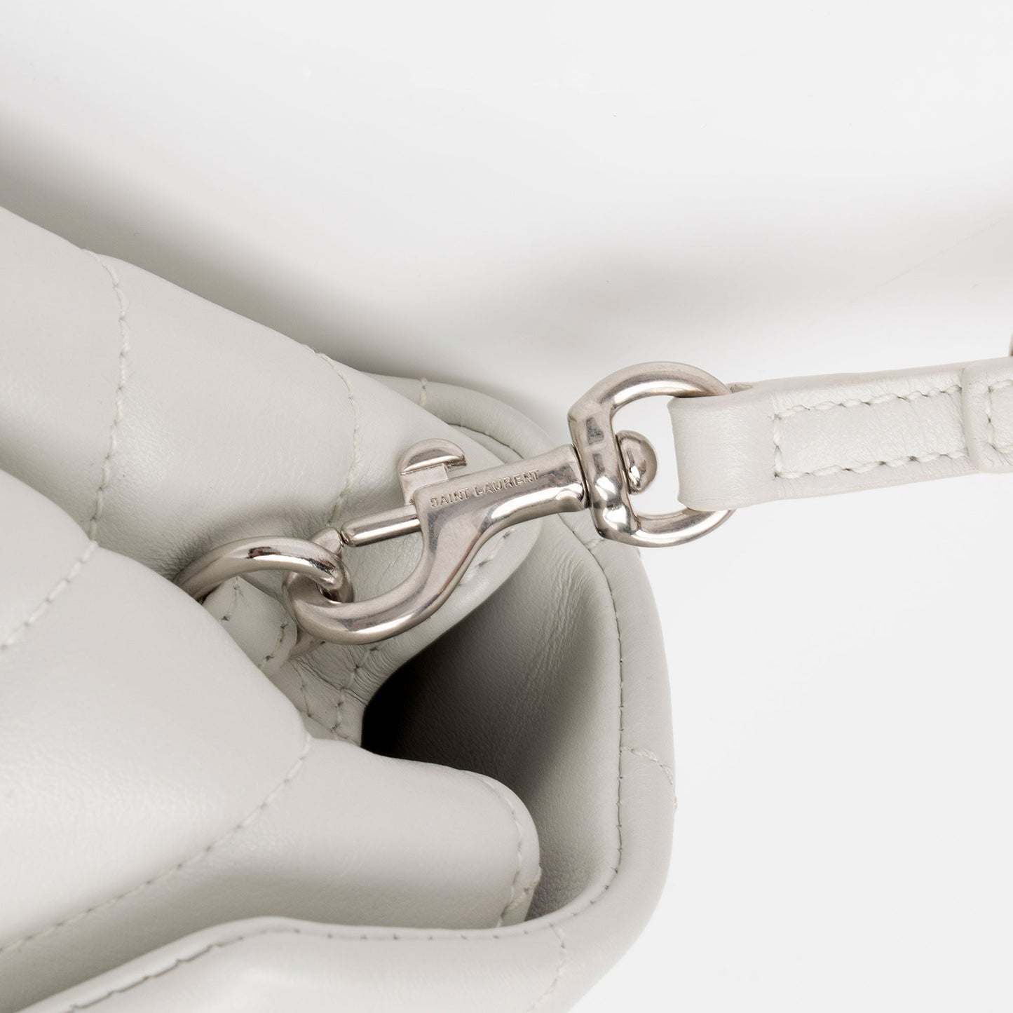 Saint Laurent Matelasse Calfskin Monogram LouLou Toy Crossbody Bag iYanNR
