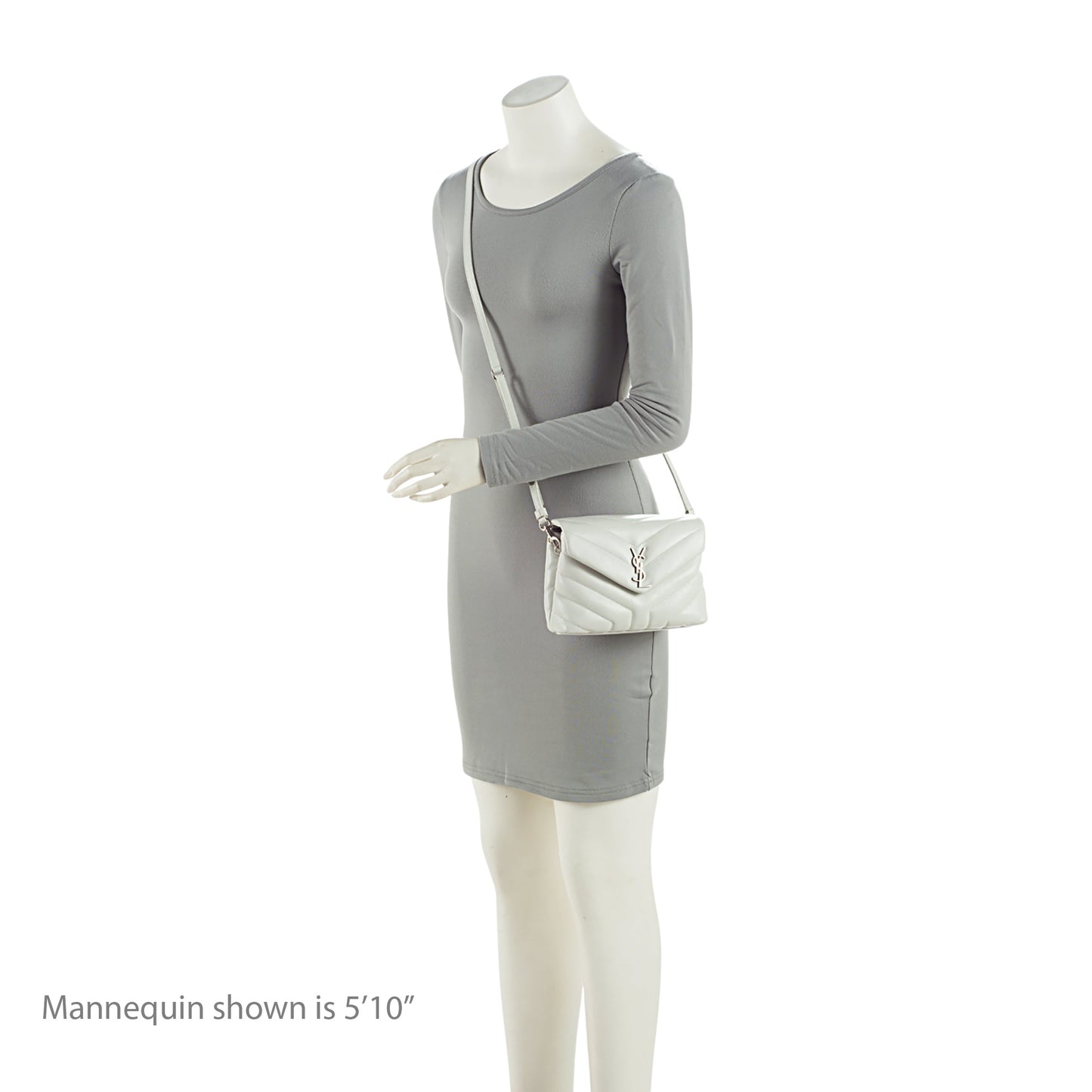 Saint Laurent Matelasse Calfskin Monogram LouLou Toy Crossbody Bag iYanNR