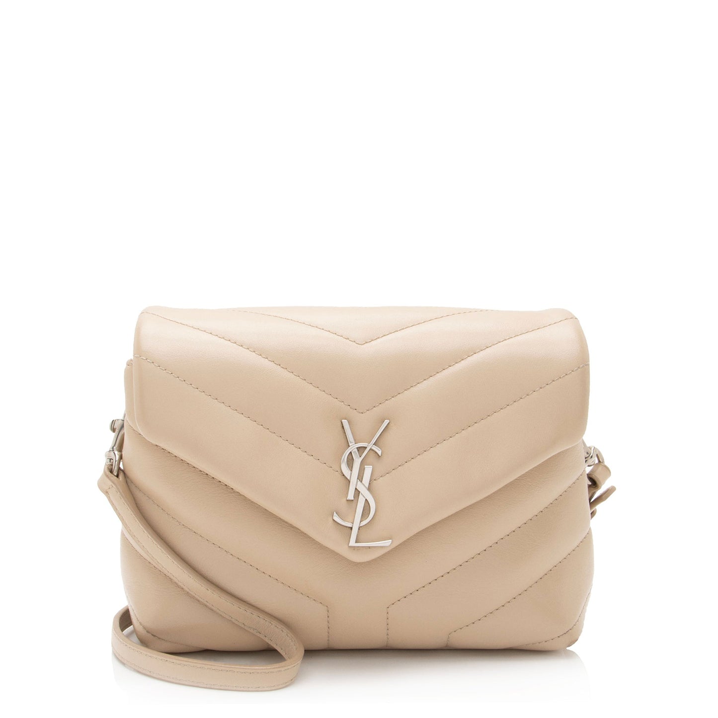 Saint Laurent Matelasse Calfskin Monogram LouLou Toy Crossbody arg7wt