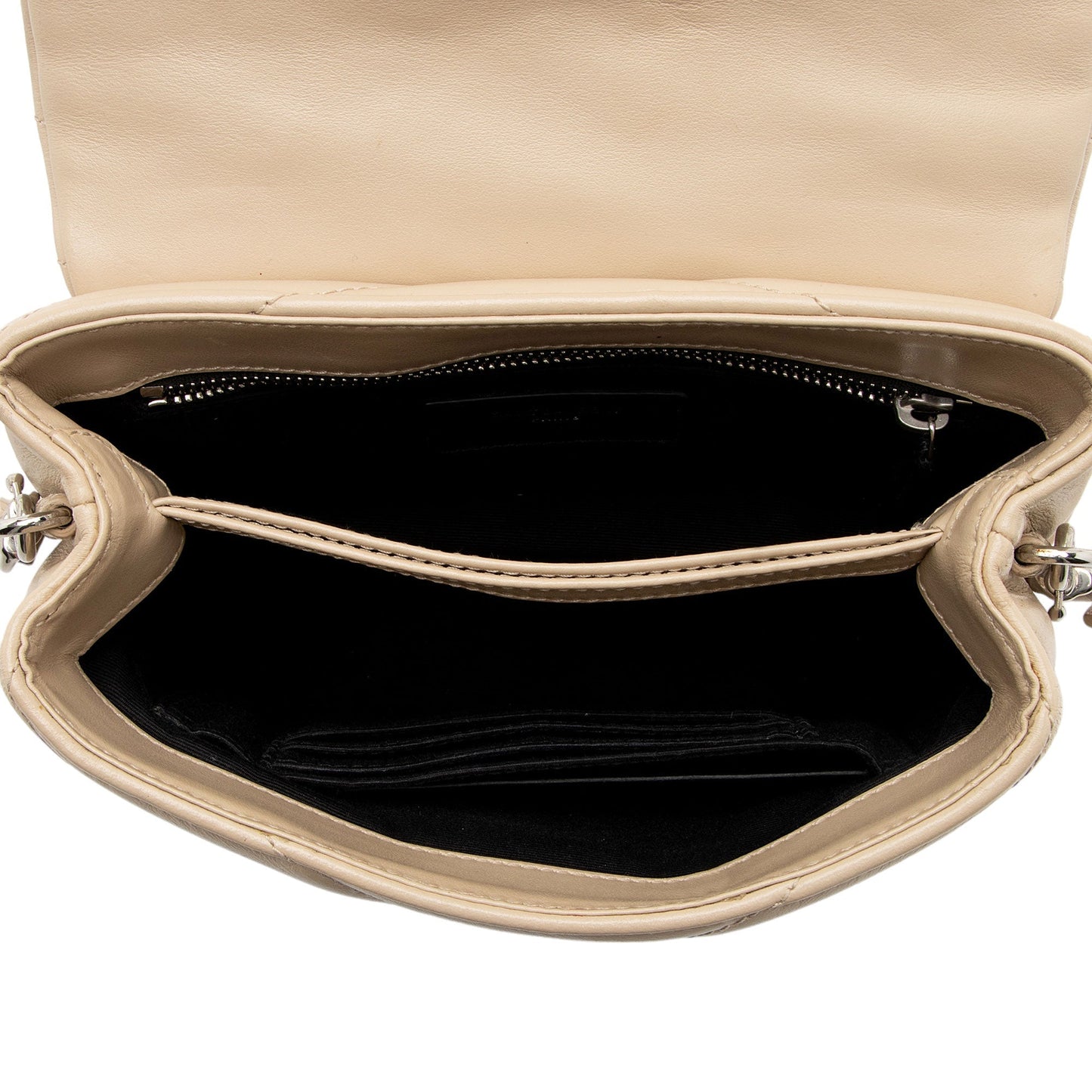 Saint Laurent Matelasse Calfskin Monogram LouLou Toy Crossbody arg7wt