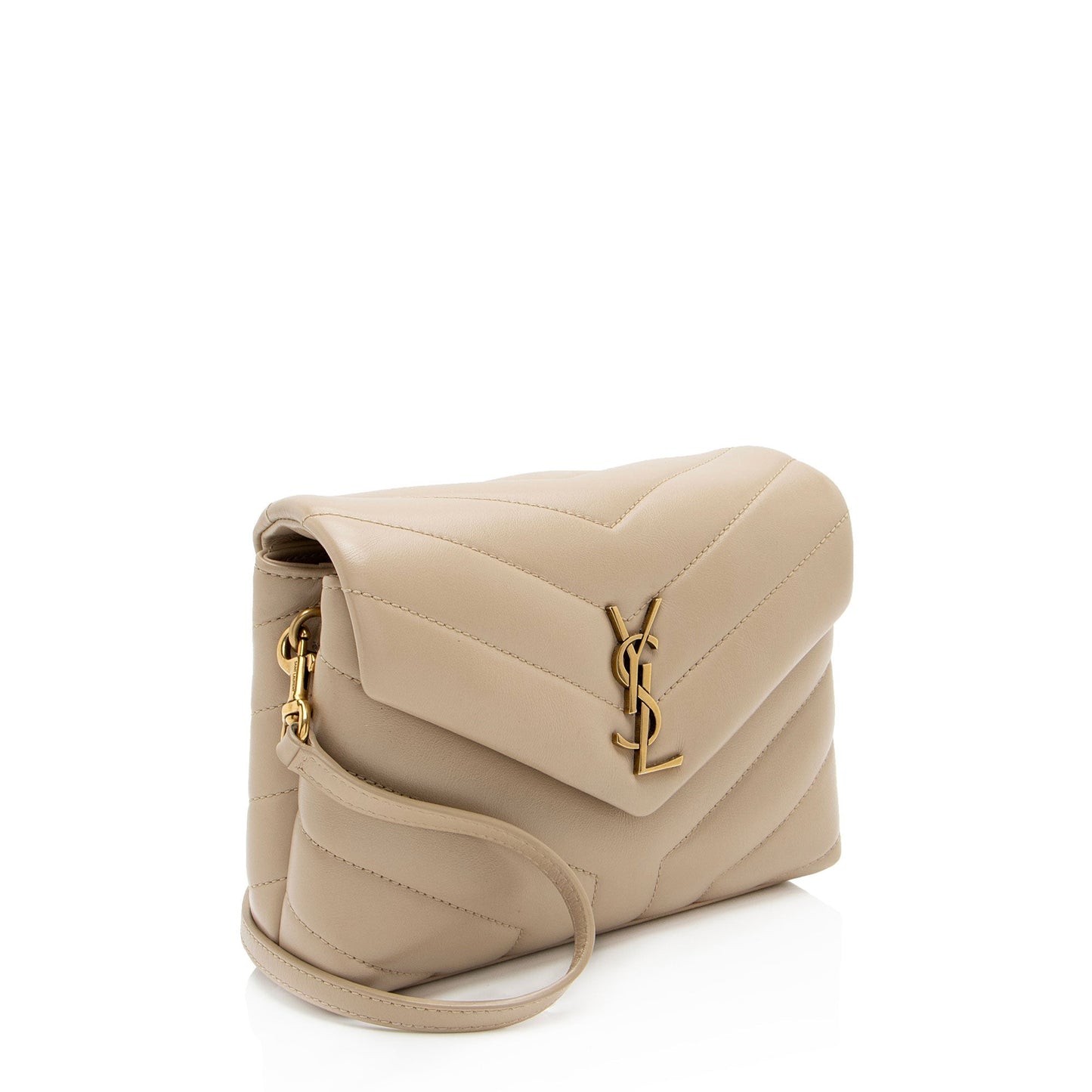 Saint Laurent Matelasse Calfskin Monogram LouLou Toy Crossbody I8aWGS