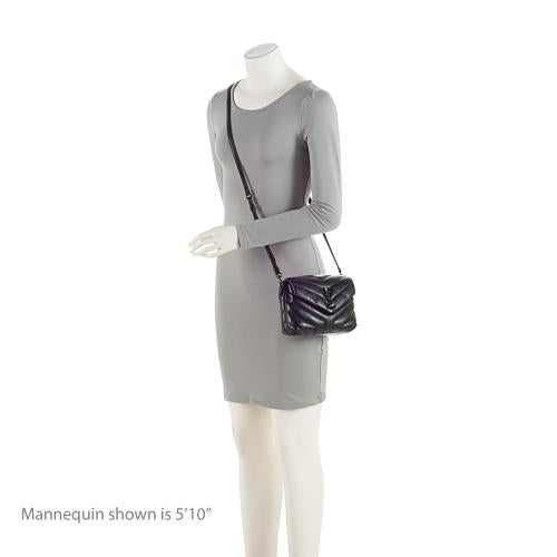 Saint Laurent Matelasse Calfskin Monogram LouLou Toy Crossbody oHahXx