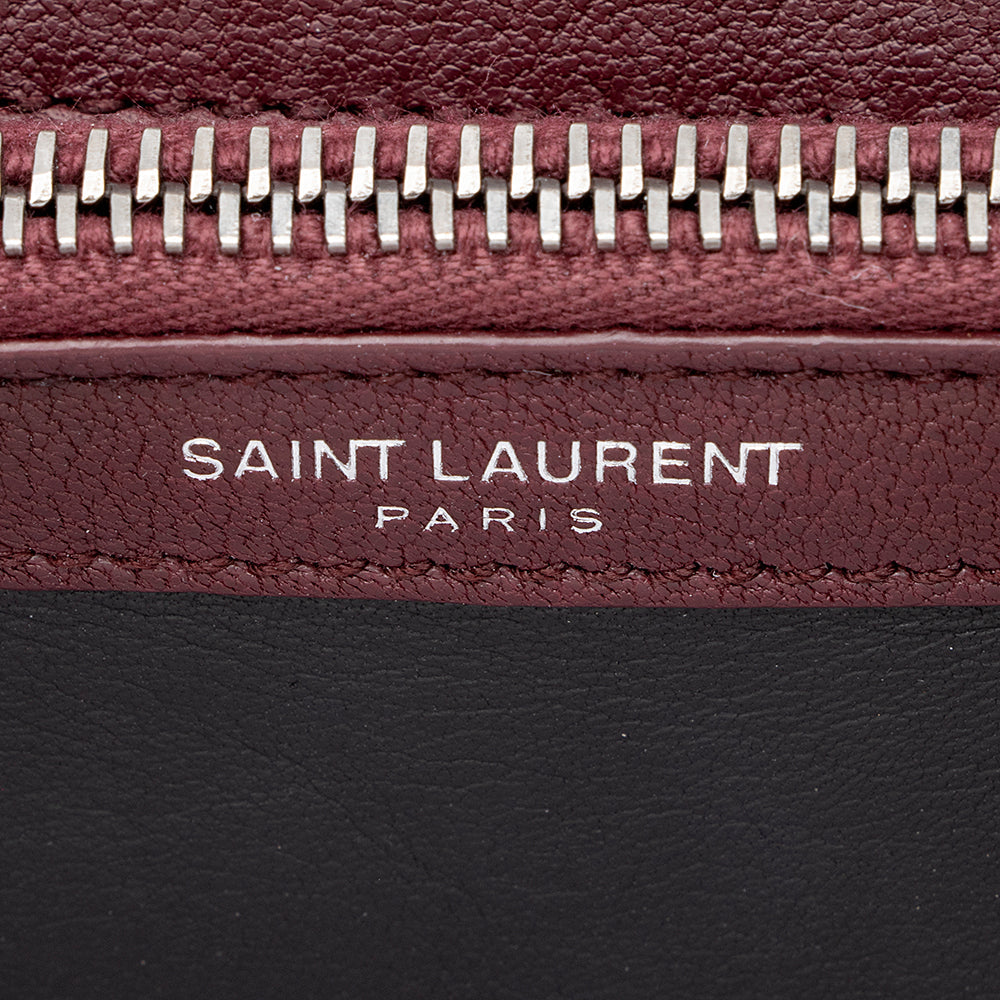 Saint Laurent Matelasse Calfskin Monogram College Medium Shoulder Bag 18292