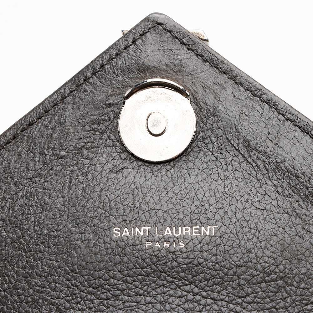 Saint Laurent Matelasse Calfskin Monogram Medium College Top Handle Bag 20220