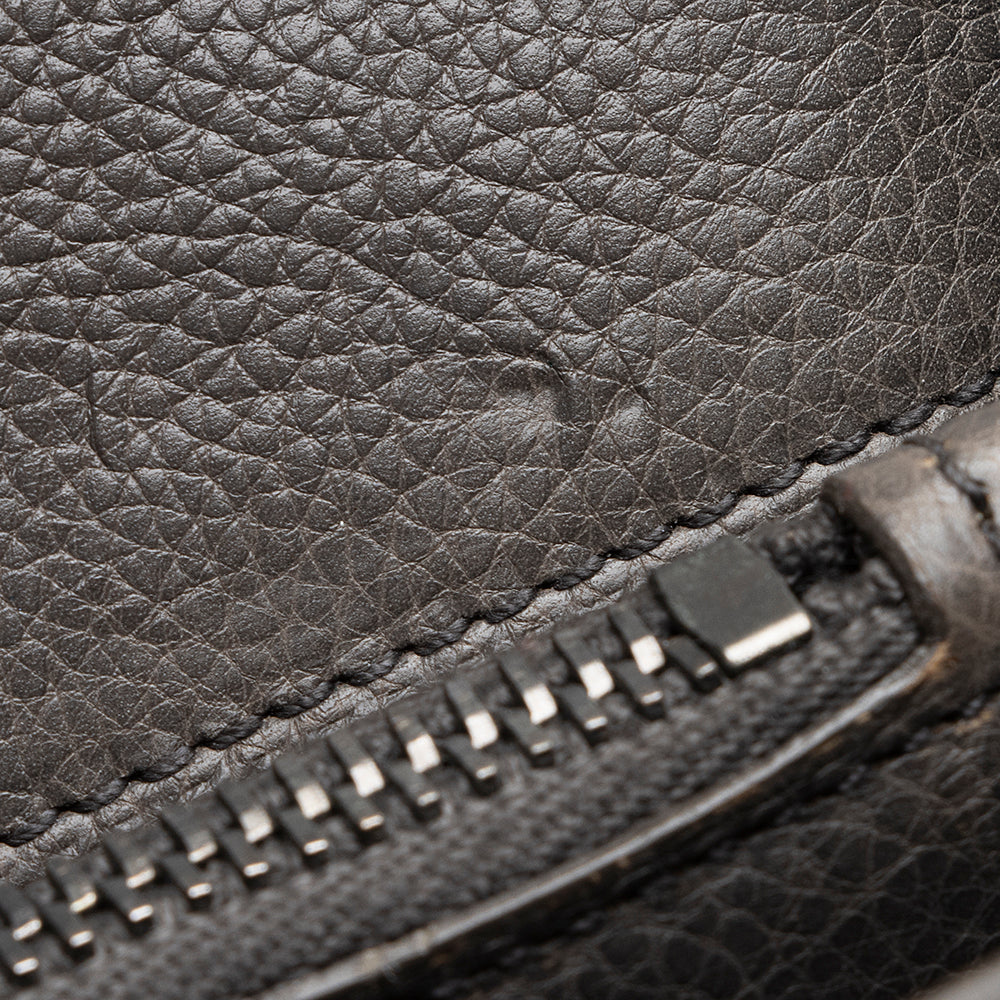 Saint Laurent Matelasse Calfskin Monogram Medium College Top Handle Bag 20220