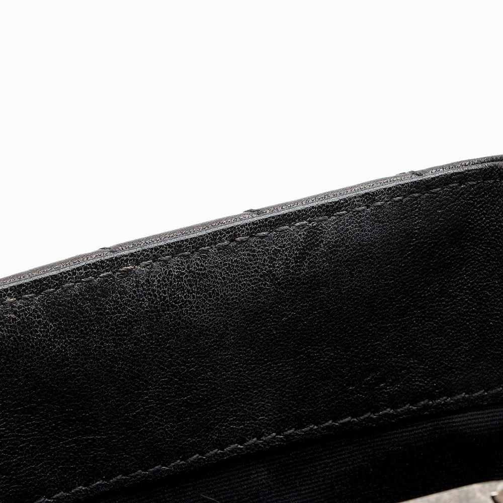 Saint Laurent Matelasse Calfskin Monogram Medium College Top Handle Bag 21595