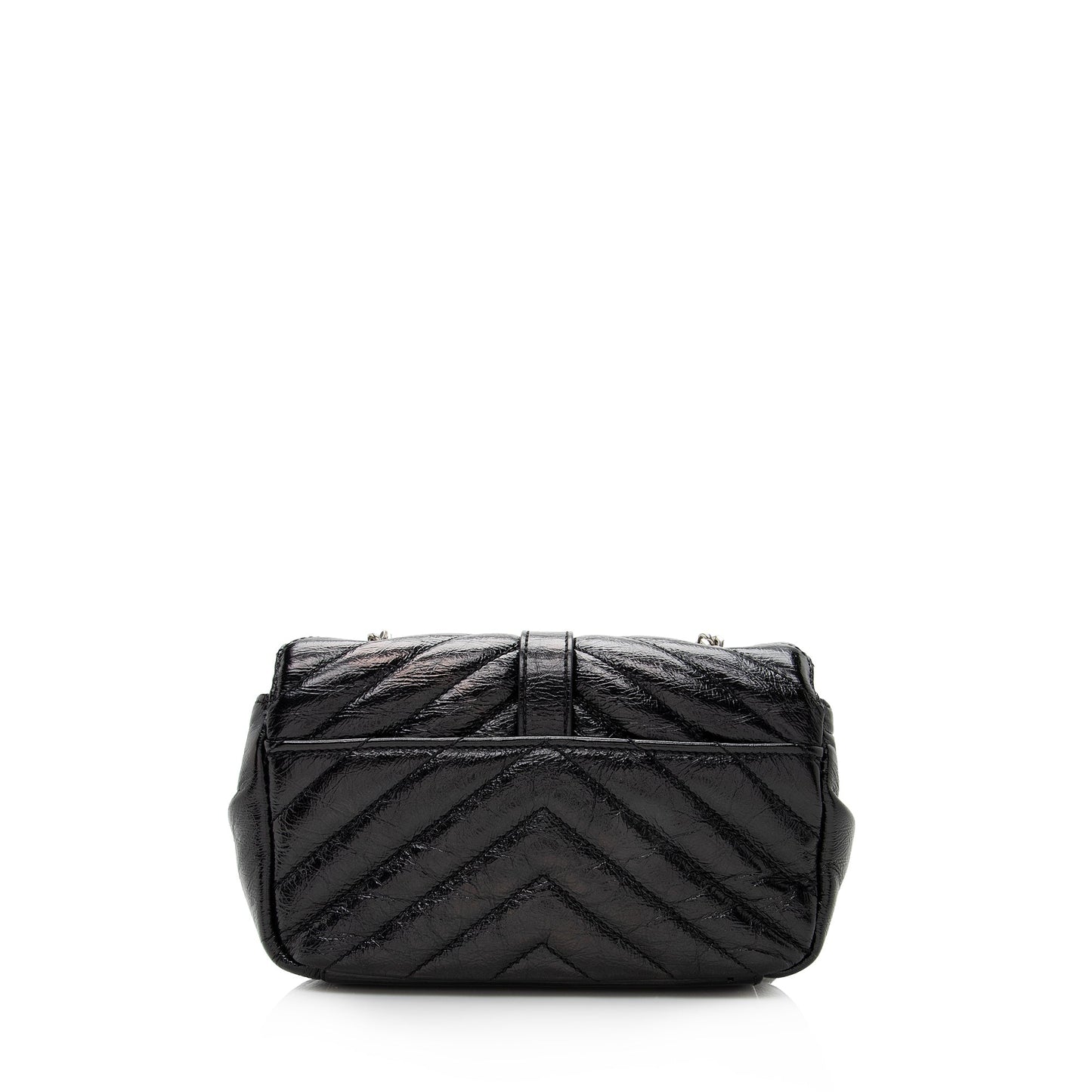 Saint Laurent Matelasse Calfskin Monogram Punk Chain Baby Crossbody Bag 22834