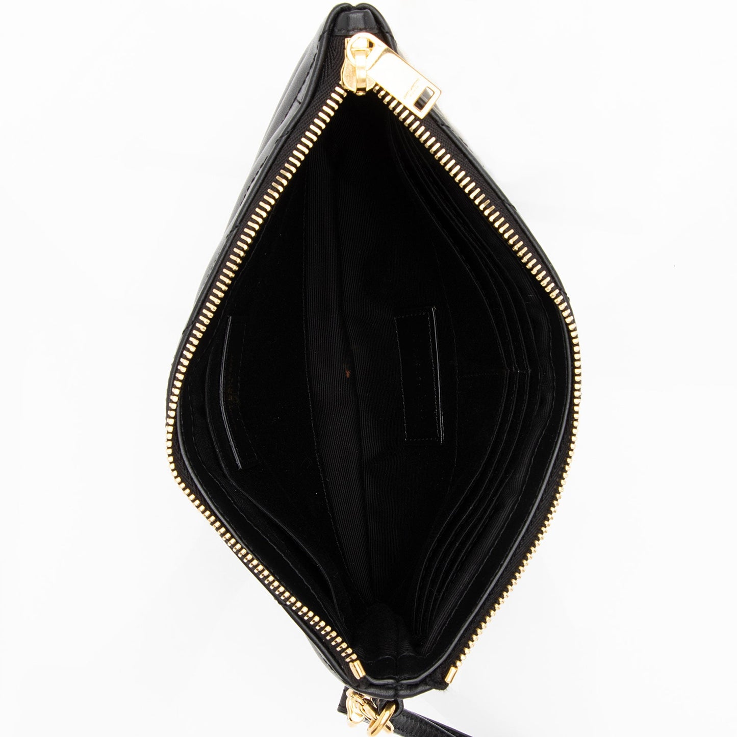 Saint Laurent Matelasse Calfskin Monogram Small Wristlet I0dYH7