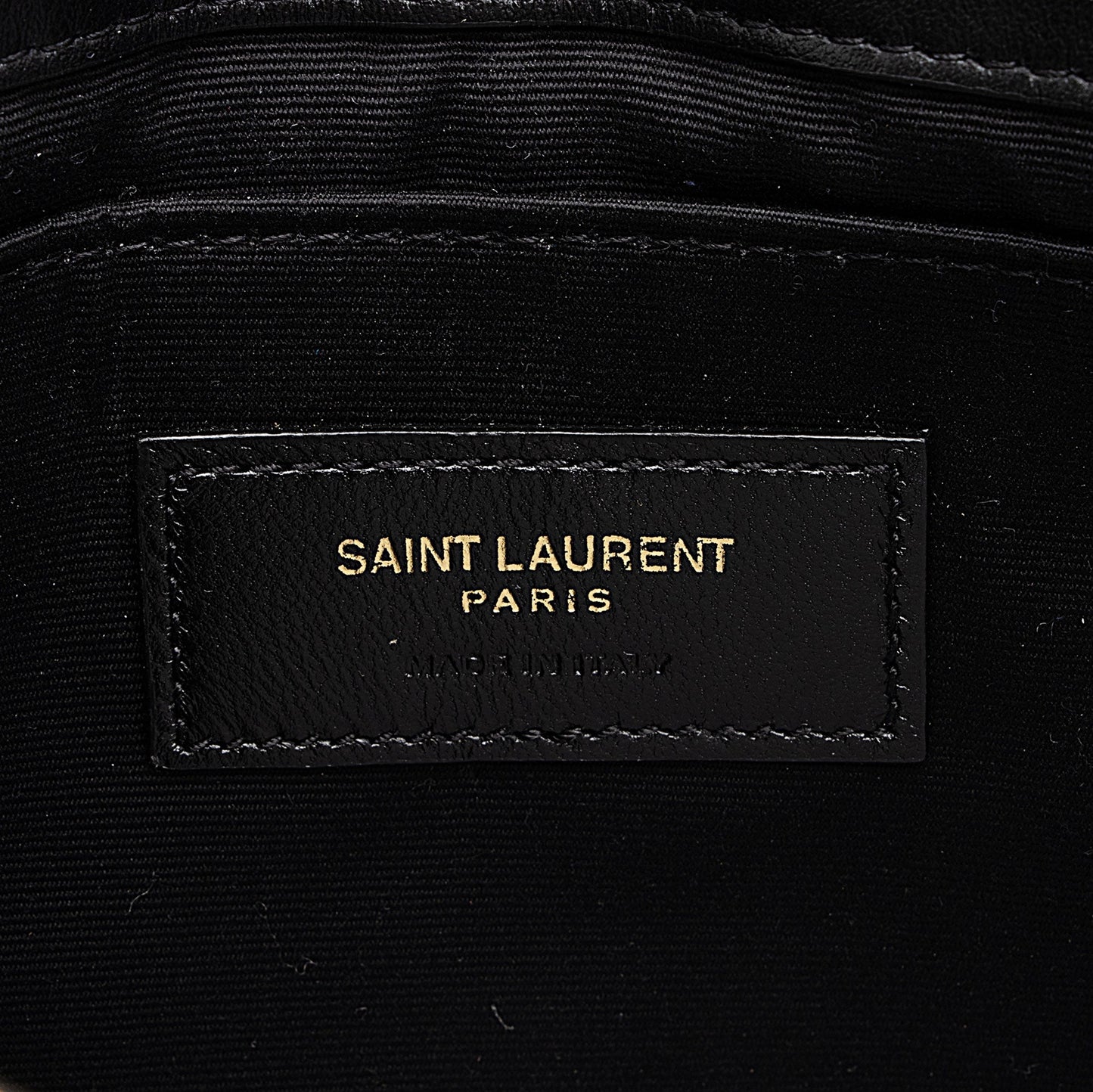 Saint Laurent Matelasse Calfskin Monogram Small Wristlet I0dYH7